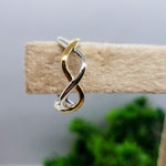 Load image into Gallery viewer, Two-Tone Anya Ring – 92.5 Sterling Silver & Gold Plated Band