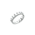 Load image into Gallery viewer, Kirita Ring – Sterling Silver Crown Band