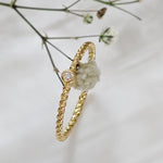Load image into Gallery viewer, Silver Tanvi Ring with Diamond
