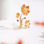 Load image into Gallery viewer, Maple Leaves Hairclip