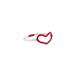 Load image into Gallery viewer, Delicate Heart Ring in 925 Silver