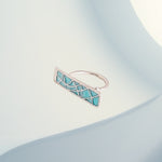 Load image into Gallery viewer, Abstract Mosaic Beauty Ring in Oxidised 925 Silver