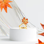 Load image into Gallery viewer, Flexi Maple Leaf Ring