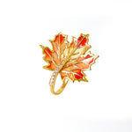 Load image into Gallery viewer, Blinging Maple Adjustable Ring