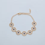 Load image into Gallery viewer, Dainty Blue Sparkle Flexible Adjustable Bracelet