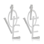Load image into Gallery viewer, Love is in the Air Statement Earrings
