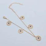 Load image into Gallery viewer, Dainty Blue Sparkle Flexible Anklet