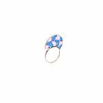 Load image into Gallery viewer, Geometric Wonders Ring in Oxidised 925 Silver
