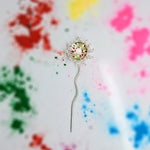 Load image into Gallery viewer, Vivid Hair Bunstick in Oxidised 925 Silver
