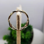 Load image into Gallery viewer, Two-Tone Anya Ring – 92.5 Sterling Silver &amp; Gold Plated Band
