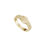 Load image into Gallery viewer, Naata Ring - Belt-Inspired Statement Ring
