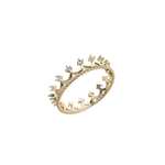 Load image into Gallery viewer, Kirita Ring – Sterling Silver Crown Band
