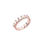 Load image into Gallery viewer, Kirita Ring – Sterling Silver Crown Band
