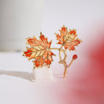 Load image into Gallery viewer, Maple Treasure Brooch

