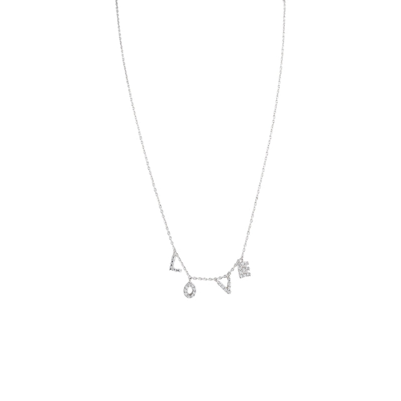 LOVE Necklace in 925 Silver
