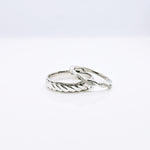Load image into Gallery viewer, Lovely Twist Couple Ring in 925 Silver
