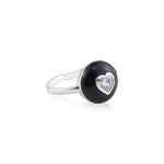 Load image into Gallery viewer, The Monolith Heart Ring in 925 Silver
