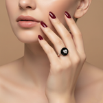 Load image into Gallery viewer, The Monolith Heart Ring in 925 Silver
