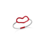 Load image into Gallery viewer, Delicate Heart Ring in 925 Silver

