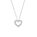 Load image into Gallery viewer, Shining Heart Necklace in 925 Silver
