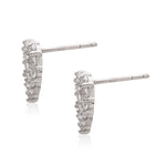 Load image into Gallery viewer, Shining Heart Stud Earrings in 925 Silver
