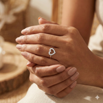 Load image into Gallery viewer, Shining Heart Ring in 925 Silver
