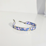 Load image into Gallery viewer, Geometric Wonders Flexible Bracelet in Oxidised 925 Silver
