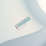 Load image into Gallery viewer, Abstract Mosaic Beauty Ring in Oxidised 925 Silver
