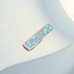 Load image into Gallery viewer, Abstract Mosaic Beauty Ring in Oxidised 925 Silver
