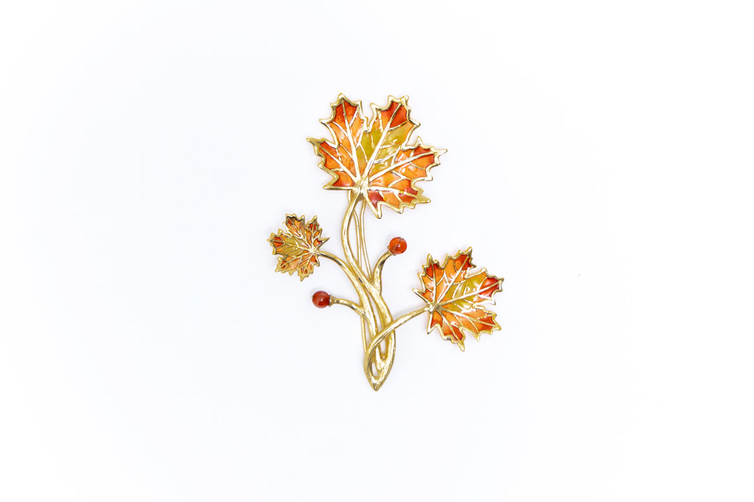 Maple Leaves Hairclip