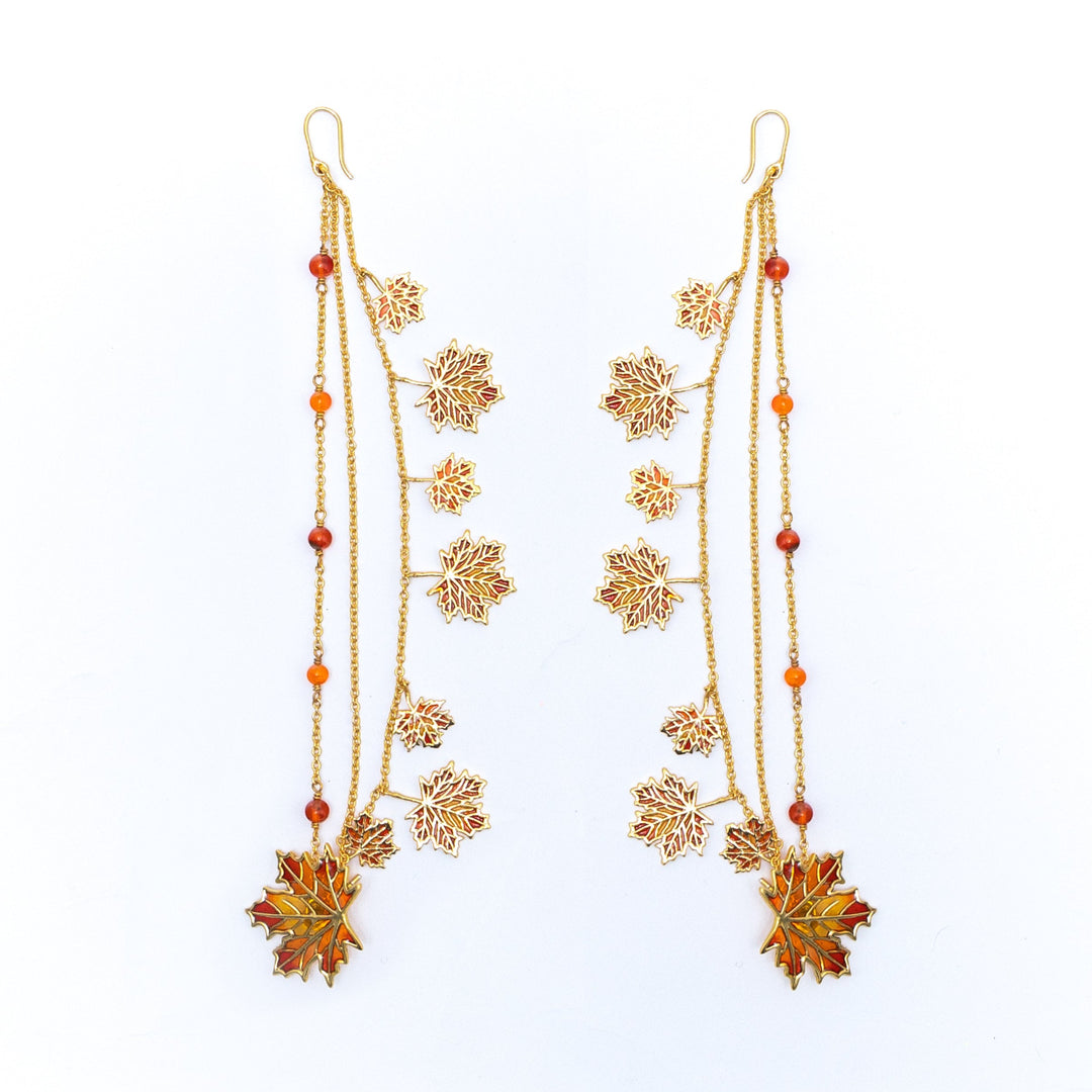 Maples Layered Ear Chain/Kanoti