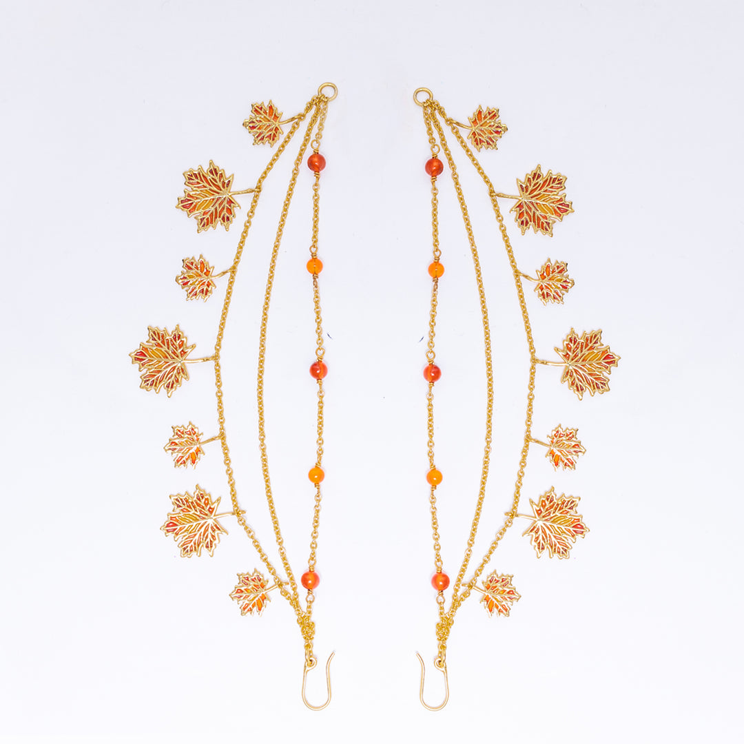Maples Layered Ear Chain/Kanoti