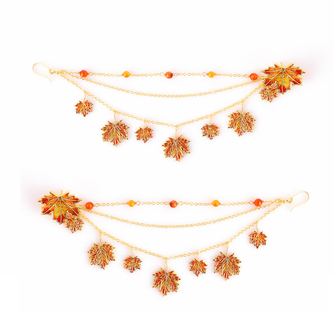 Maples Layered Ear Chain/Kanoti