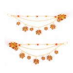 Load image into Gallery viewer, Maples Layered Ear Chain/Kanoti
