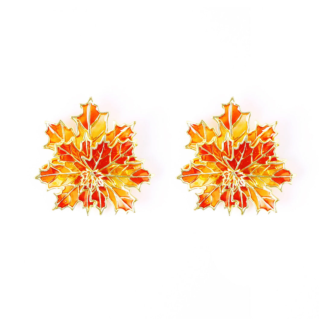 Maple Bunch Statement Earcuff