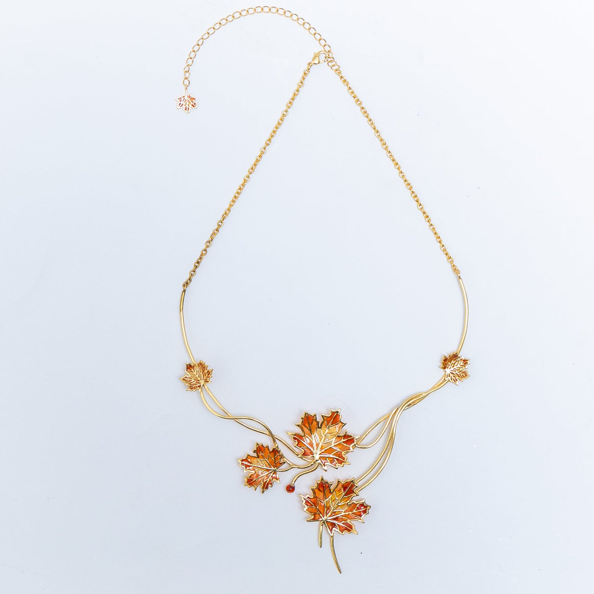 Maple paradise collar necklace