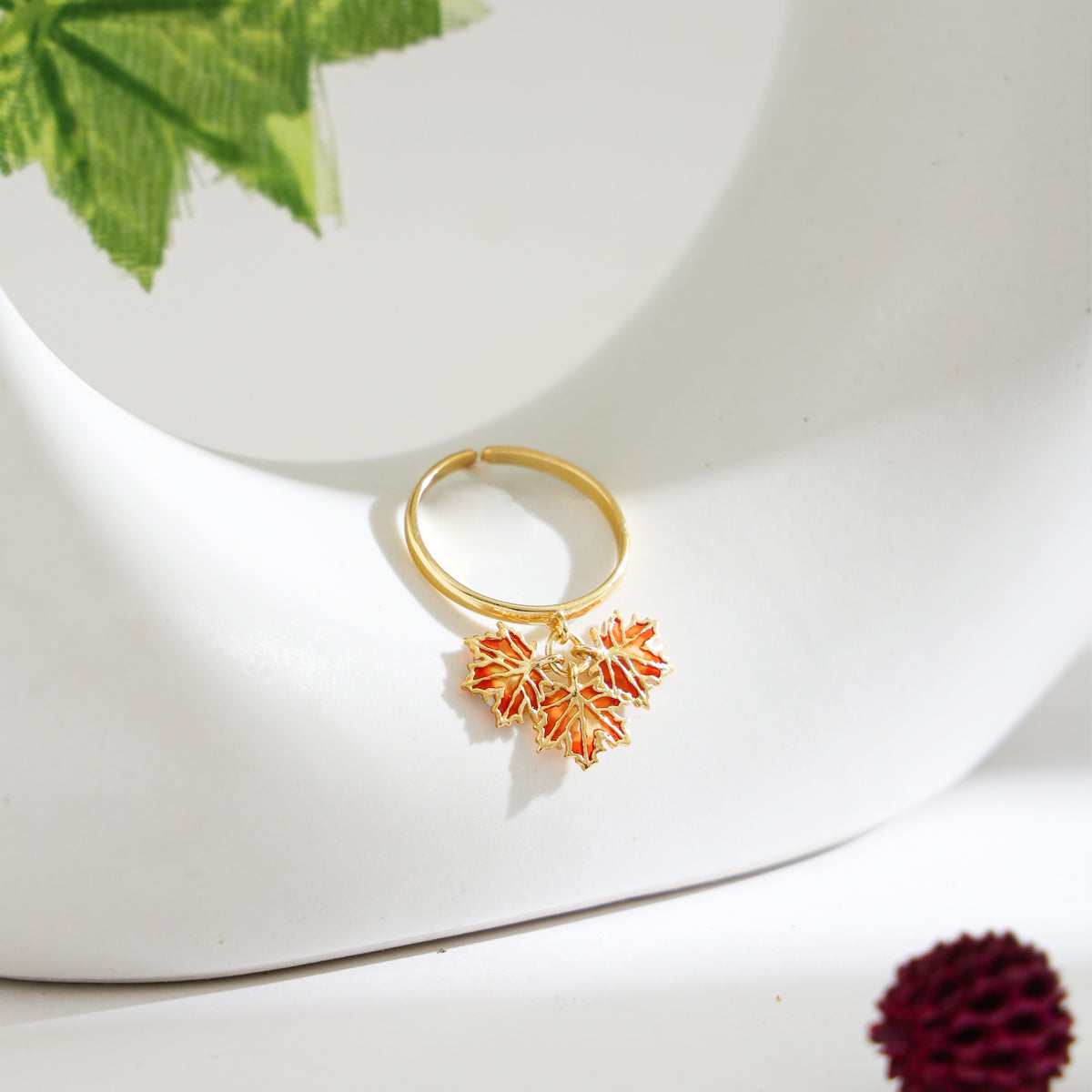 Maples charm ring