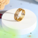 Load image into Gallery viewer, Maple Leaf Filigree Band Ring
