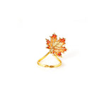 Load image into Gallery viewer, Flexi Maple Leaf Ring
