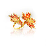 Load image into Gallery viewer, Maple Leaf Statement Ring
