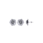 Load image into Gallery viewer, Rosy Bling Stud Earrings in 925 Silver
