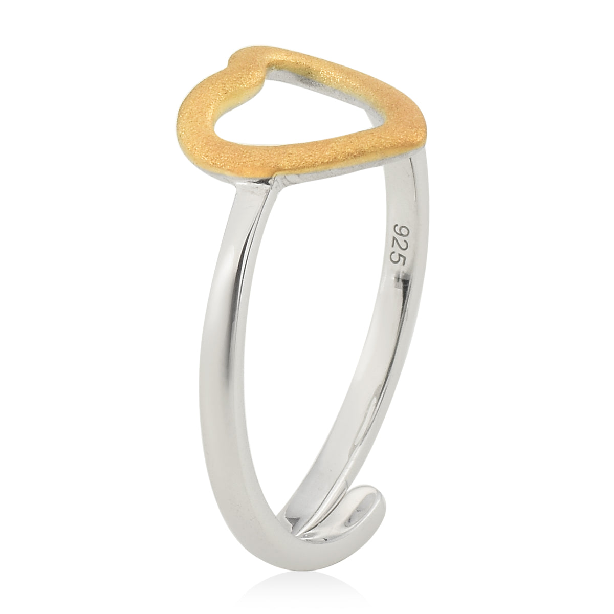Heart of gold ring