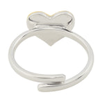 Load image into Gallery viewer, Old is Gold Heart Ring
