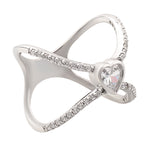 Load image into Gallery viewer, Paths of Love Criss Cross Ring
