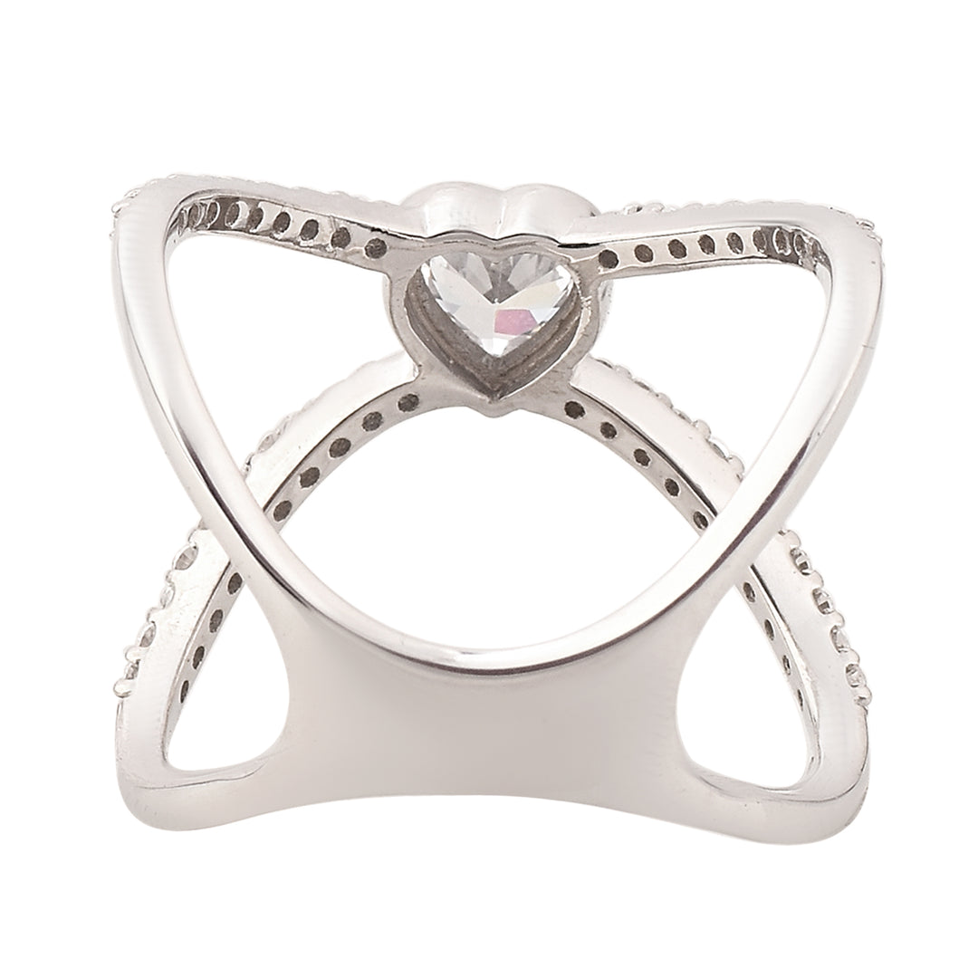 Paths of Love Criss Cross Ring