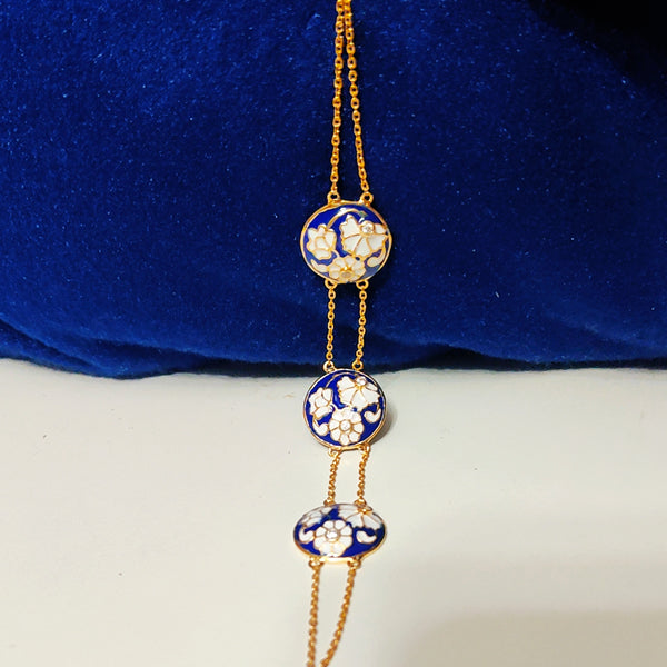 Glorious round chain bracelet