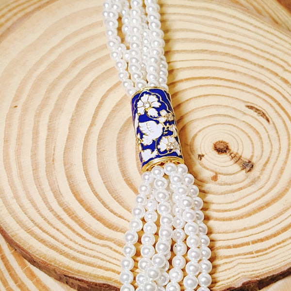 Life of a bird rotating pearl ponchi bracelet