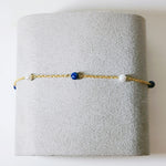 Load image into Gallery viewer, Blue Pottery Bracelet
