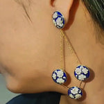 Load image into Gallery viewer, Glorious Round Swing Earring
