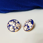 Load image into Gallery viewer, Glorious Round Bold Button Studs Earring
